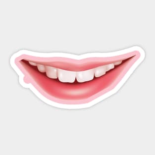 Smile Mask Sticker